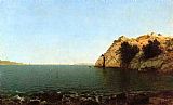 John Frederick Kensett Canvas Paintings - Bay of Newport